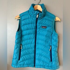 Patagonia Turquoise Quilted Vest